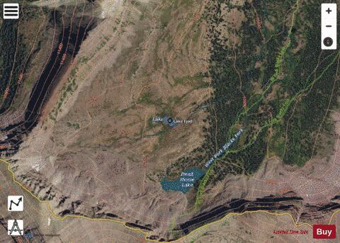 Lake Ejod depth contour Map - i-Boating App - Satellite