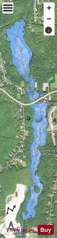 Buffumville Lake depth contour Map - i-Boating App - Satellite