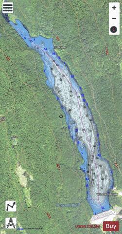 Littleville Lake depth contour Map - i-Boating App - Satellite