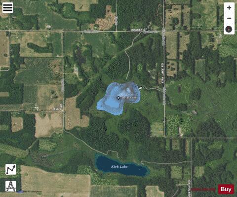 Belas Lake depth contour Map - i-Boating App - Satellite