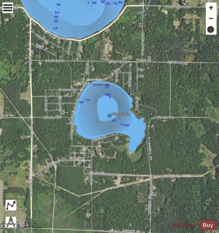 Tallman Lake depth contour Map - i-Boating App - Satellite