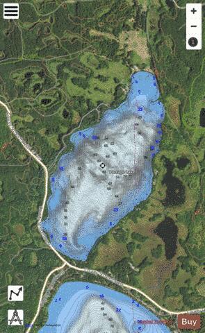 Portage depth contour Map - i-Boating App - Satellite