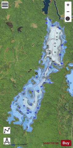 Alton depth contour Map - i-Boating App - Satellite