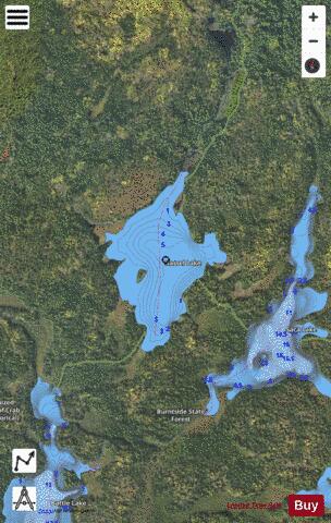 Hassel depth contour Map - i-Boating App - Satellite