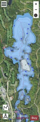 Sabin depth contour Map - i-Boating App - Satellite