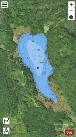 Marion depth contour Map - i-Boating App - Satellite
