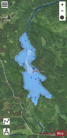 Shannon depth contour Map - i-Boating App - Satellite