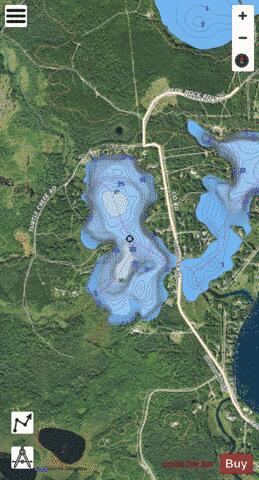 West Sturgeon depth contour Map - i-Boating App - Satellite