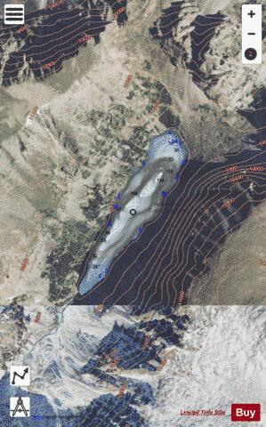 Black Canyon Lake depth contour Map - i-Boating App - Satellite