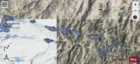 Till Lake depth contour Map - i-Boating App - Satellite