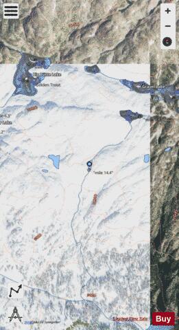 Unnamed Lake #170 depth contour Map - i-Boating App - Satellite