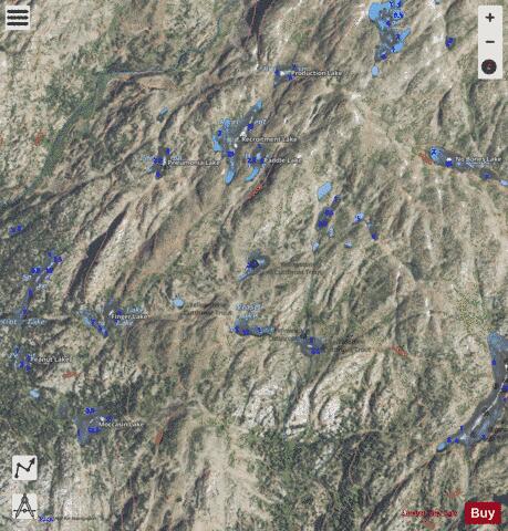 Stash Lake depth contour Map - i-Boating App - Satellite