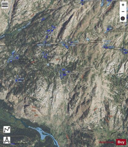 Moccasin Lake depth contour Map - i-Boating App - Satellite