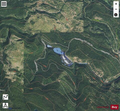 Colt Lake depth contour Map - i-Boating App - Satellite