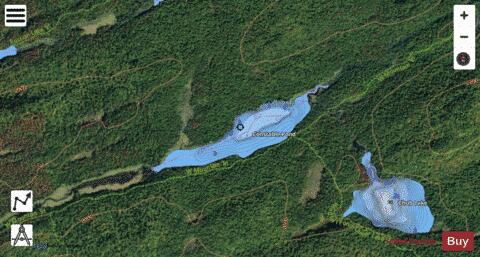 Constable Pond depth contour Map - i-Boating App - Satellite