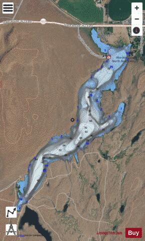US_WA_17020015001400 depth contour Map - i-Boating App - Satellite