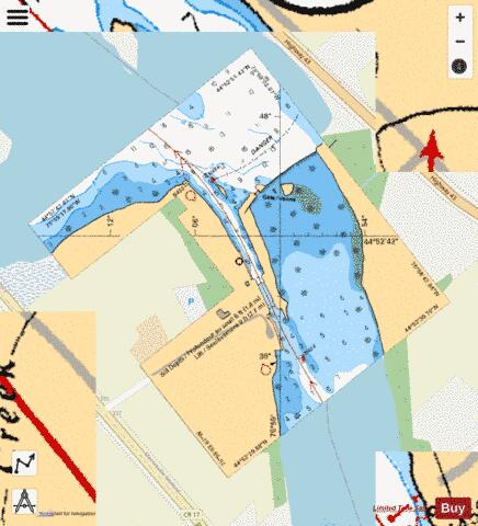 EDMUNDS LOCK Marine Chart - Nautical Charts App - Streets