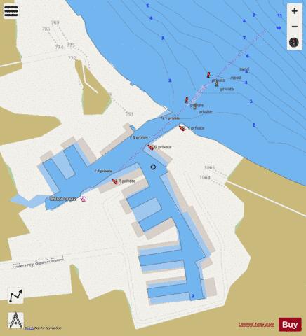 LEFROY HARBOUR Marine Chart - Nautical Charts App - Streets