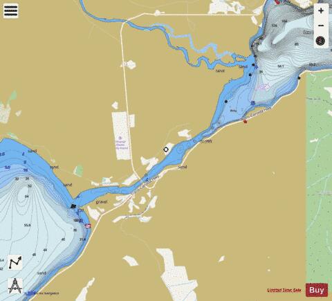 LITTLE RIVER Marine Chart - Nautical Charts App - Streets