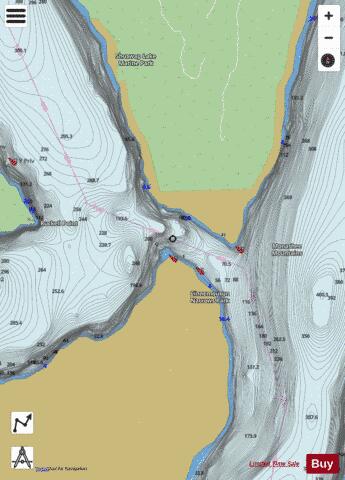 CINNEMOUSIN NARROWS Marine Chart - Nautical Charts App - Streets