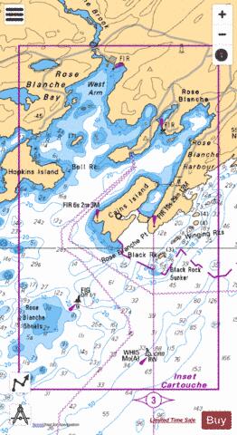 ROSE BLANCHE Marine Chart - Nautical Charts App - Streets