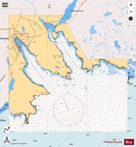 GREAT ST. LAWRENCE HARBOUR Marine Chart - Nautical Charts App - Streets