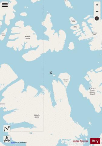 VISCOUNT MELVILLE SOUND Marine Chart - Nautical Charts App - Streets