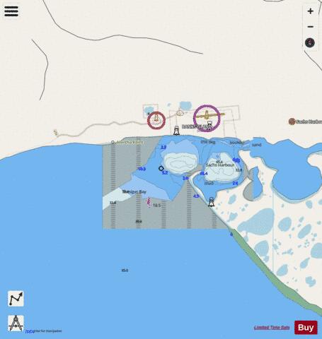 SACHS HARBOUR Marine Chart - Nautical Charts App - Streets