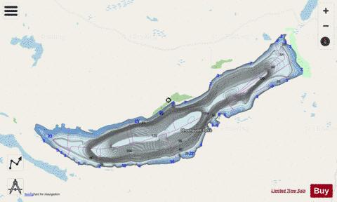 Choelquoit Lake depth contour Map - i-Boating App - Streets