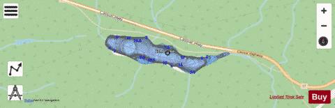 Echo Lake depth contour Map - i-Boating App - Streets