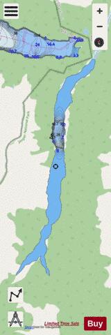Fortress Lake depth contour Map - i-Boating App - Streets