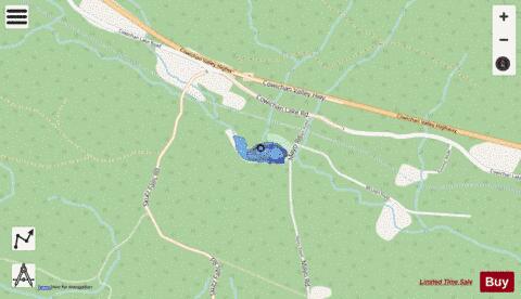 Mayo Pond depth contour Map - i-Boating App - Streets