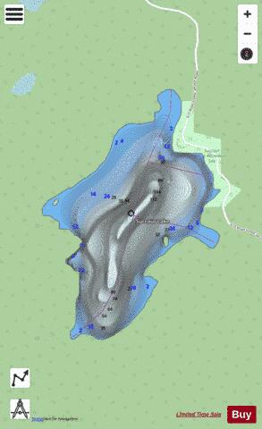 Succour Lake depth contour Map - i-Boating App - Streets