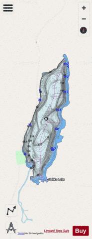 Uslika Lake depth contour Map - i-Boating App - Streets