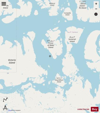 M'Clintock Channel, Larsen Sound and/et Franklin Strait Marine Chart - Nautical Charts App - Streets