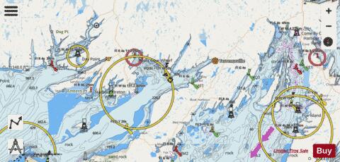 Saint-Pierre to St. John's Marine Chart - Nautical Charts App - Streets