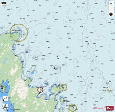 Melville Sound to\a Cabot Head Marine Chart - Nautical Charts App - Streets