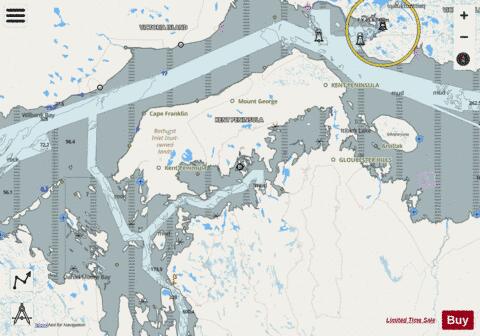 Melville Sound Marine Chart - Nautical Charts App - Streets