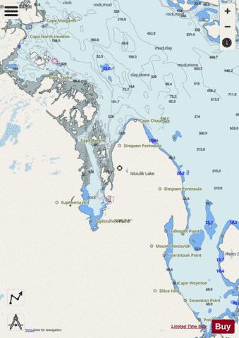 CA_CA373504 Marine Chart - Nautical Charts App - Streets