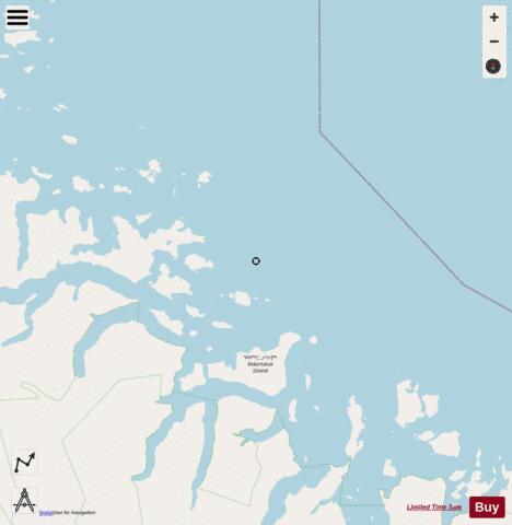Cape Hooper and Approaches Marine Chart - Nautical Charts App - Streets