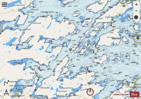 Bonavista Bay (Southern Portion) Marine Chart - Nautical Charts App - Streets