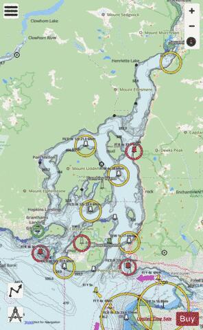 Howe Sound Marine Chart - Nautical Charts App - Streets