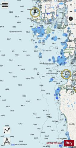 Hakai Passage to Fitz Hugh Sound (Part 1 of 2) Marine Chart - Nautical Charts App - Streets