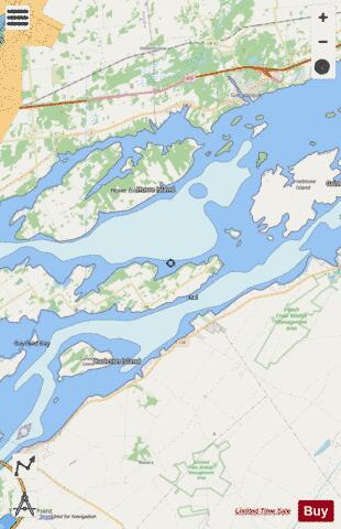 Grindstone Island to\a Carleton Island Marine Chart - Nautical Charts App - Streets