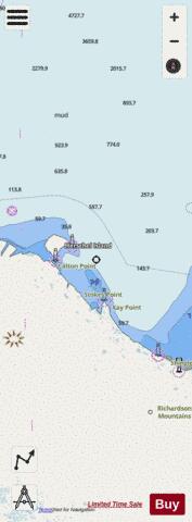 CA_CA4B71HA Marine Chart - Nautical Charts App - Streets