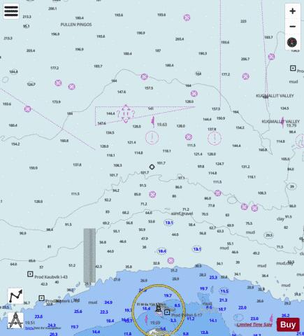 CA_CA4BH2QA Marine Chart - Nautical Charts App - Streets