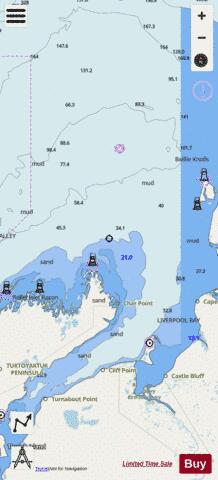 CA_CA4BH48A Marine Chart - Nautical Charts App - Streets
