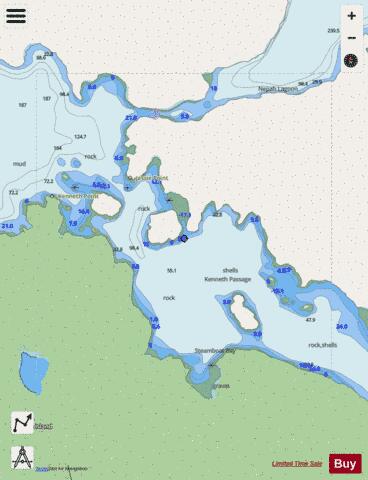 Kenneth Passage Marine Chart - Nautical Charts App - Streets