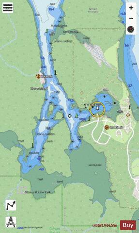 Marktosis (Matilda Inlet) Marine Chart - Nautical Charts App - Streets