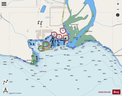 Gold River Marine Chart - Nautical Charts App - Streets